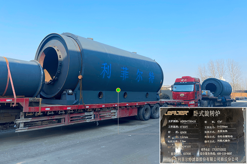廢輪胎熱裂解煉油設備爐膽為什么會鼓包變形？